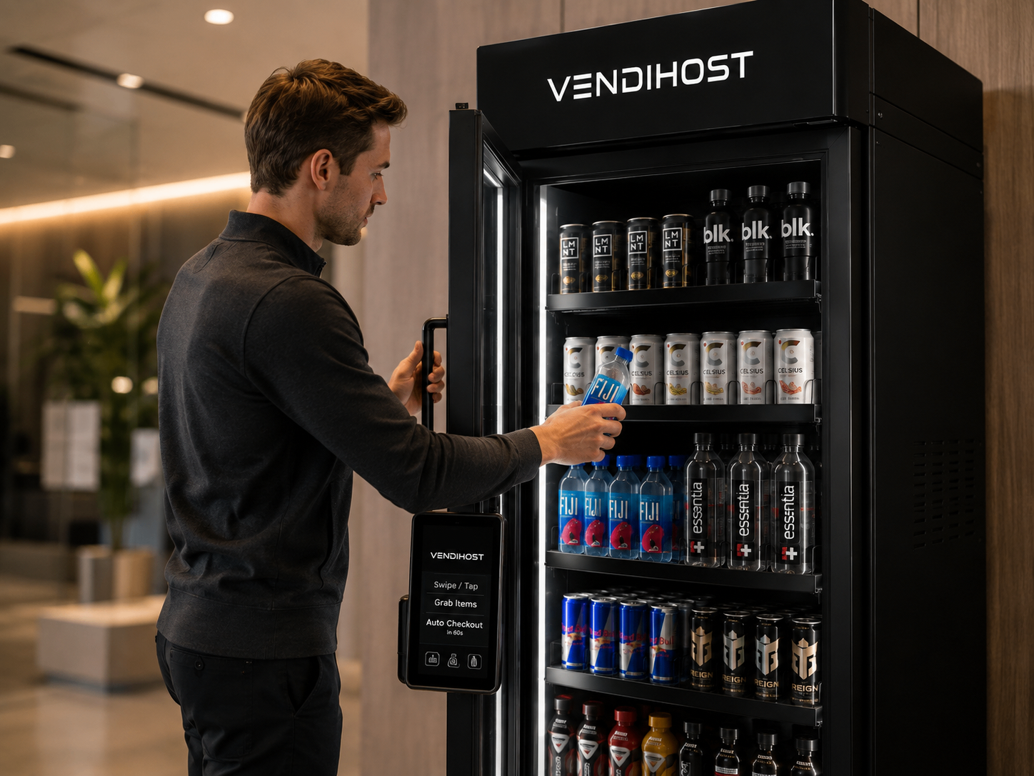 Cold Beverage Center smart vending machine