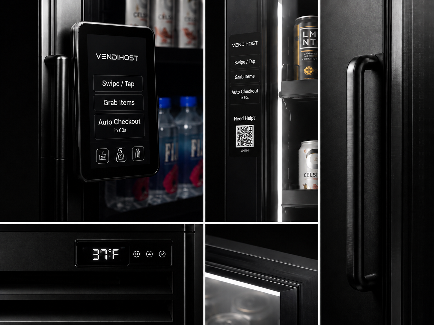 Micro-Market Kiosk smart vending machine